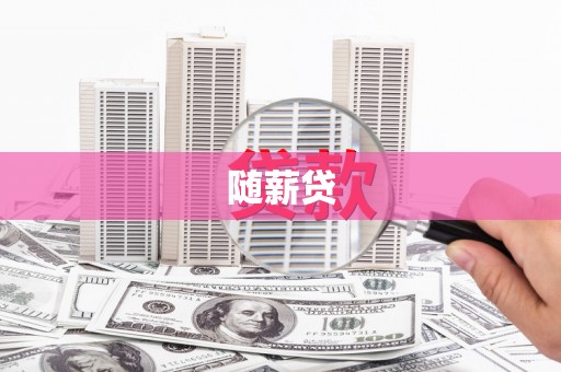 柯坪随薪贷