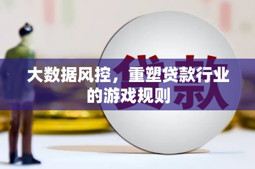 柯坪大数据风控，重塑贷款行业的游戏规则