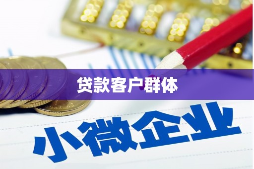 柯坪贷款客户群体