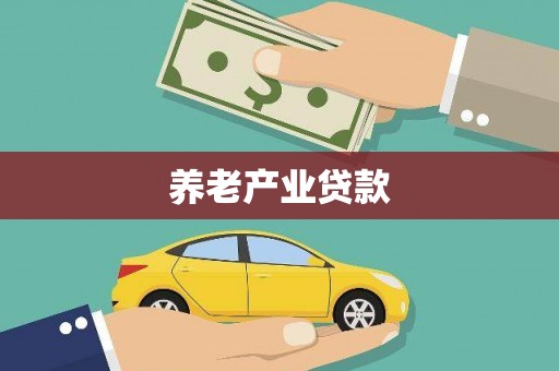 柯坪养老产业贷款