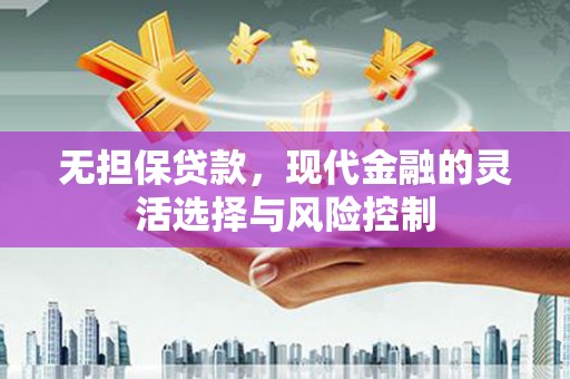 柯坪无担保贷款，现代金融的灵活选择与风险控制