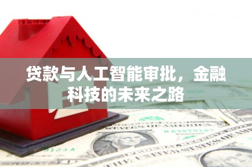 柯坪贷款与人工智能审批，金融科技的未来之路