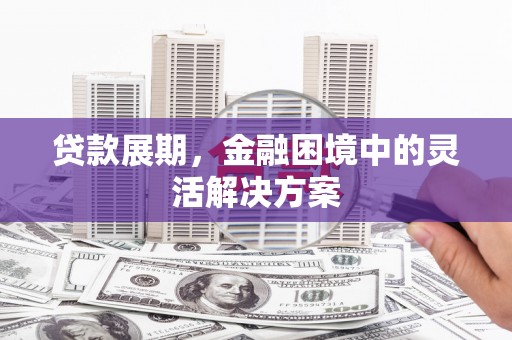柯坪贷款展期，金融困境中的灵活解决方案