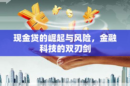 柯坪现金贷的崛起与风险，金融科技的双刃剑