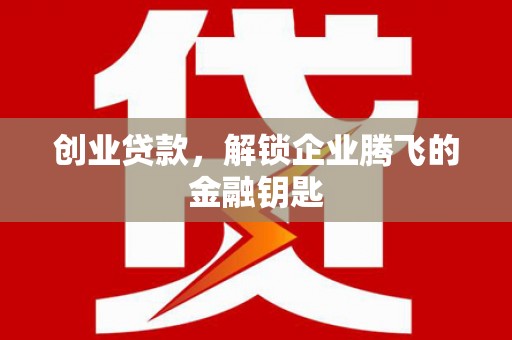 柯坪创业贷款，解锁企业腾飞的金融钥匙