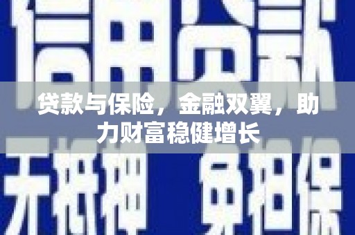 柯坪贷款与保险，金融双翼，助力财富稳健增长